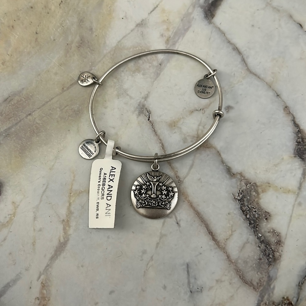 Alex and Annie - Queens crown bracelet